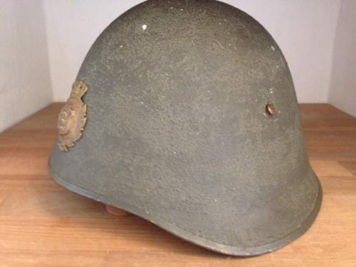 Danish m23 army helmet