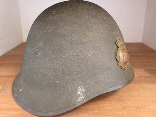 Danish m23 army helmet