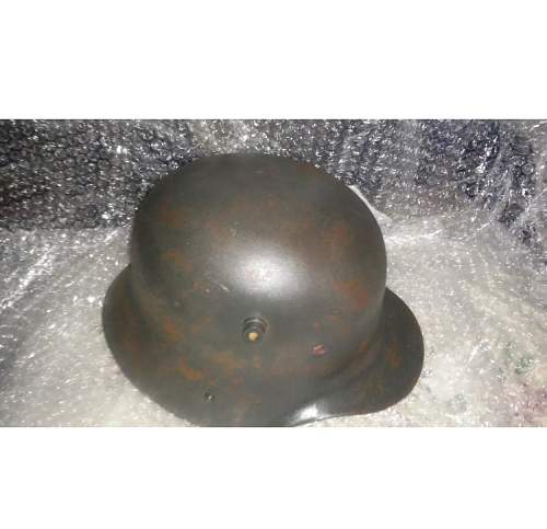 Is this m1916 German WW1 helmet fake?