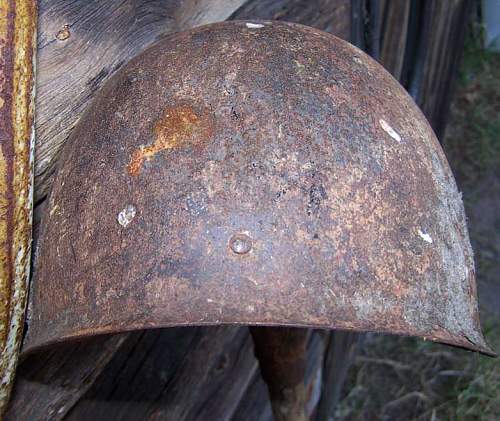 Rare Estonian/ Polish helmet M40 ( Wz39)