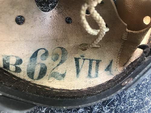 Original hungarian 35M helmet refurbished by the german Firedepartment?