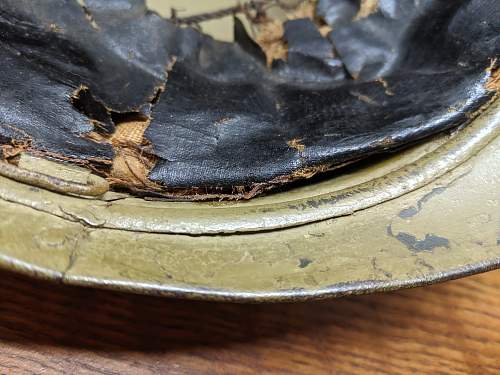 Unique French/Belgian M15 Helmet with British Liner and Unusual Badge! Identification Help!!