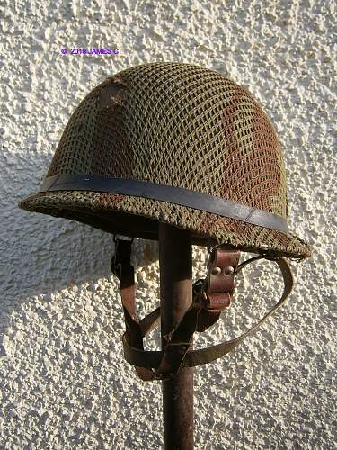 French TTA M51 Modified TAP Helmet