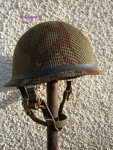 French TTA M51 Modified TAP Helmet