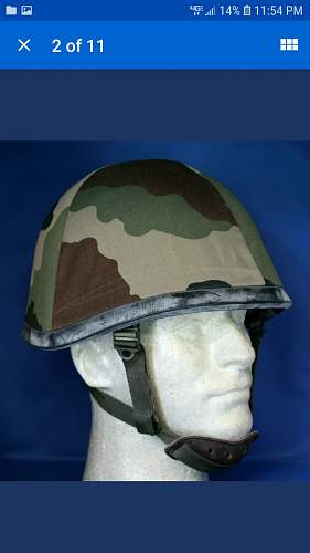 French M78/F1 steel helmet