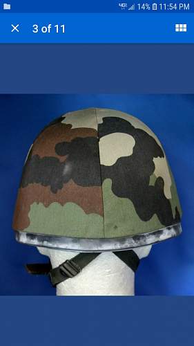 French M78/F1 steel helmet