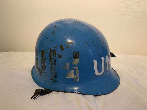 United Nations Dutch M53 helmet?