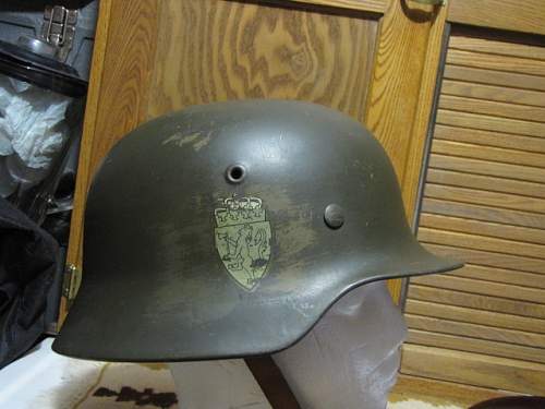 Norwegian helmet