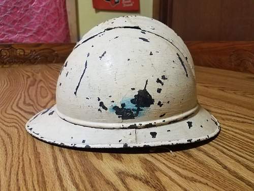 White M15 adrian Helmet, anything special?