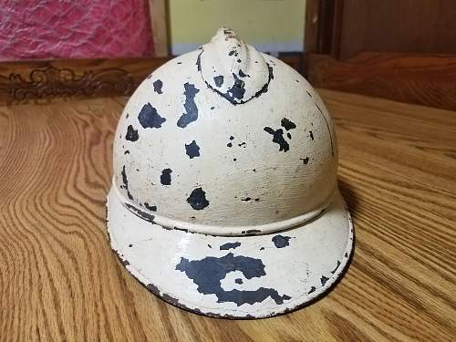 White M15 adrian Helmet, anything special?