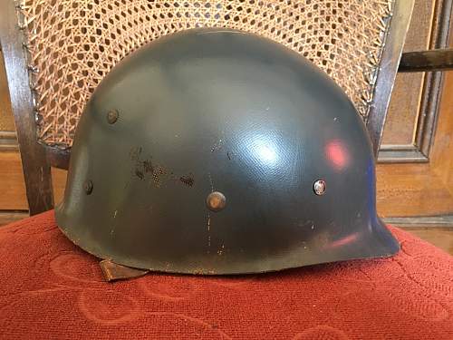 Zweiteilliger Stahlhelm M56 - First Bundeswehr helmez