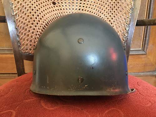 Zweiteilliger Stahlhelm M56 - First Bundeswehr helmez