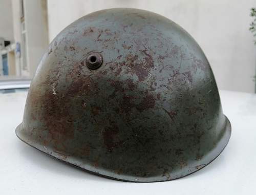 Italian ww2 M33 helmet? - confirmation on identification