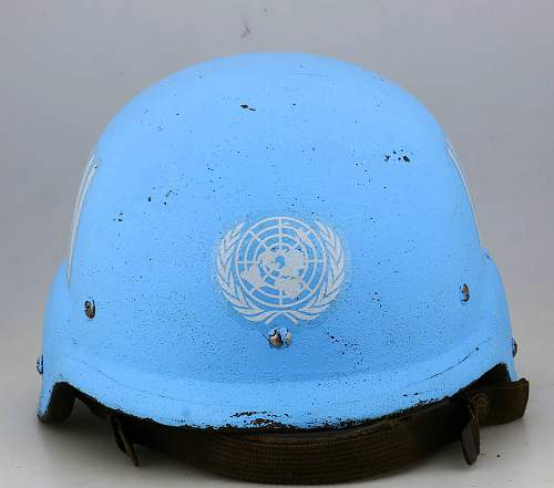 UN kevlar helmet