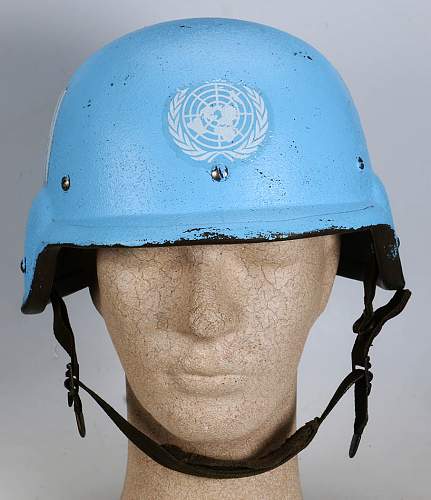 UN kevlar helmet