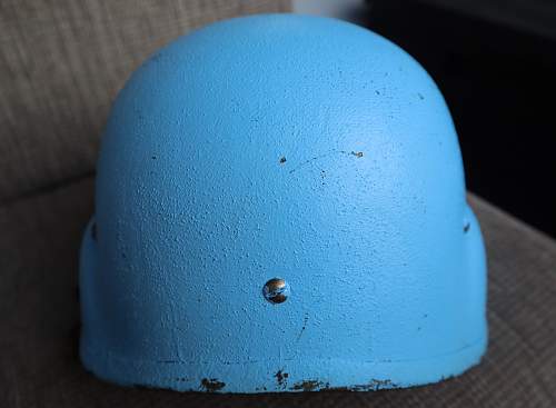 UN kevlar helmet