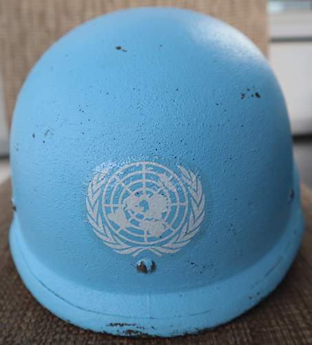 UN kevlar helmet