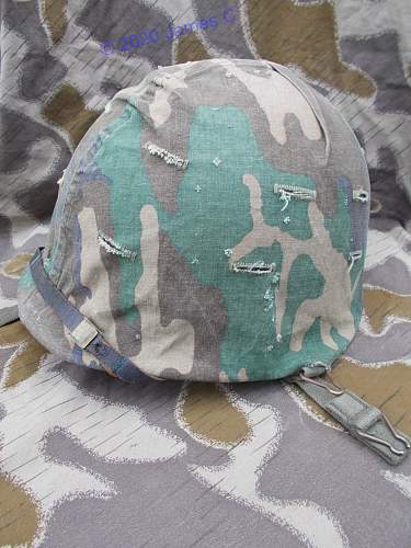 Austrian M75 helmet covers