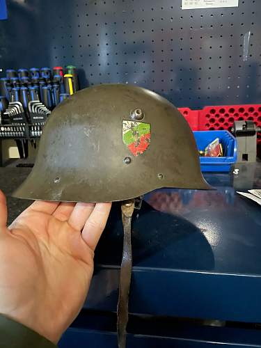 WW2 Bulgarian Helmet - ID