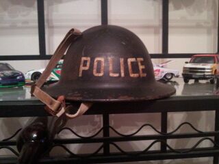 WWI Police Helmet?