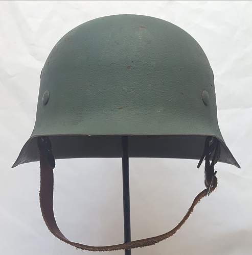 Helmet of the West-German &quot;Bundesgrenzschutz&quot; - &quot;Federal Border Guard &quot; - M 1951 - Part 2