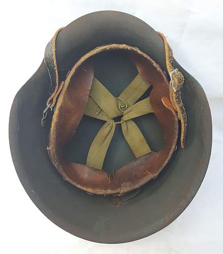 Helmet of the West-German &quot;Bundesgrenzschutz&quot; - &quot;Federal Border Guard &quot; - M 1951 - Part 2