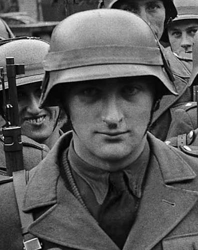 Helmet of the West-German &quot;Bundesgrenzschutz&quot; - &quot;Federal Border Guard &quot; - M 1951 - Part 2