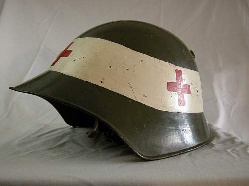 Swiss m18-40 with red cross/medic markings