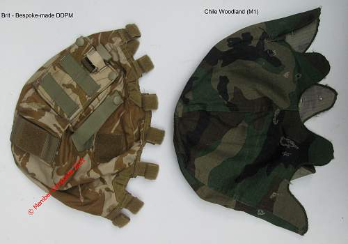 Helmets and Camo covers