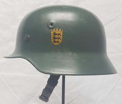 Helmet M1951 - Police of Baden-Württemberg