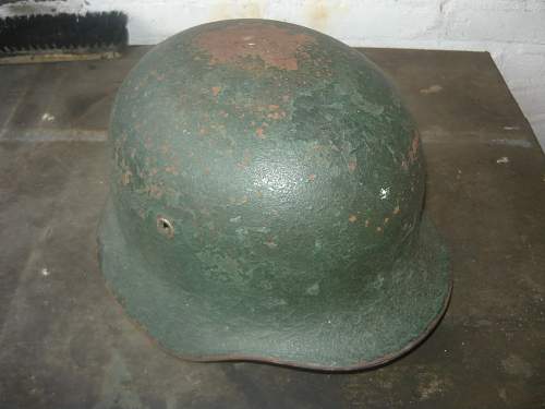 Helmets of the West-German &quot;Bundesgrenzschutz&quot; - &quot;Federal Border Guard &quot; - M 1953 - Part 1