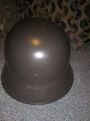 Polizei/BGS stahlhelm?