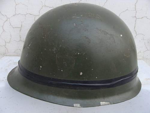 INDIAN ARMY steel combat helmet varient that you dont find very often