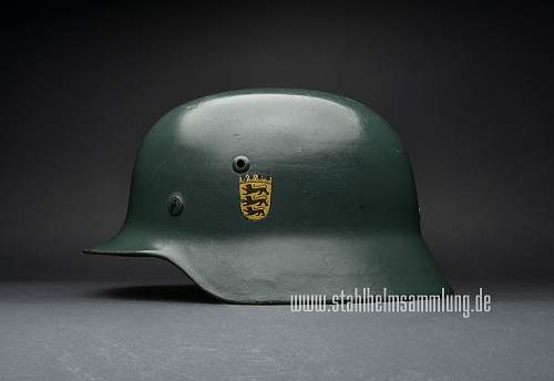 Helmets of the West-German &quot;Bundesgrenzschutz&quot; - &quot;Federal Border Guard &quot; - M 1953 - Part 2 - Seegrenzschutz