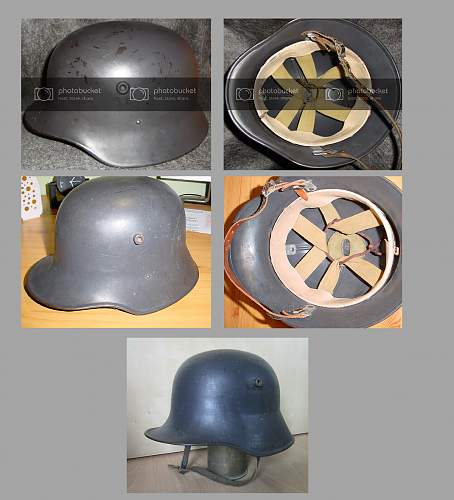 Helmets of the West-German &quot;Bundesgrenzschutz&quot; - &quot;Federal Border Guard &quot; - M 1953 - Part 2 - Seegrenzschutz