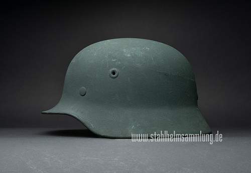 Helmets of the West-German &quot;Bundesgrenzschutz&quot; - &quot;Federal Border Guard &quot; - M 1953 - Part 2 - Seegrenzschutz