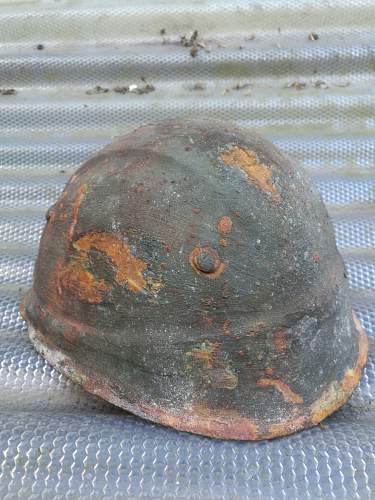 A friend of mine found this helmet. Any idea what it could?