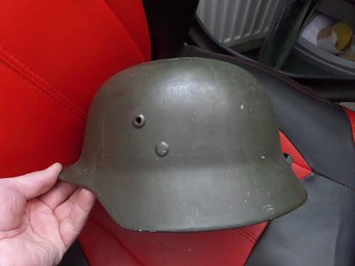 Ww2 finnish 35/38 helmets for review.