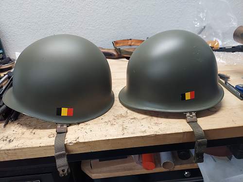 2 Belgian M51 Shells, one ABL one unknown??