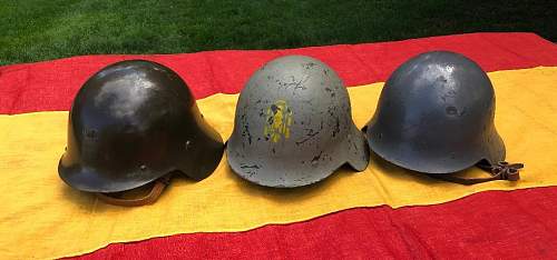 Spanish helmets evolution from 1921 to 1985. Part 1 of 3.