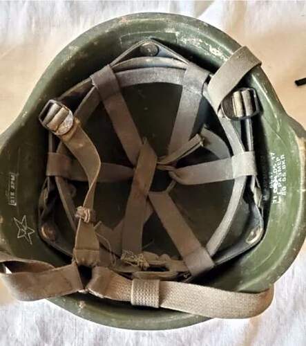 Russian RATNIK Helmet w/ &quot;MNPOH&quot; on side