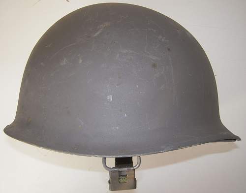 Danish Civilförsvaret M48 helmet (Danish M1 helmet version)