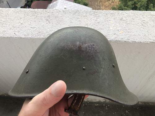 Romanian M34 helmet