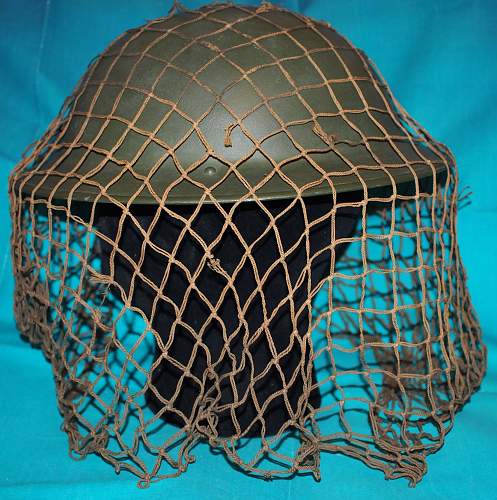 Two strings helmet net