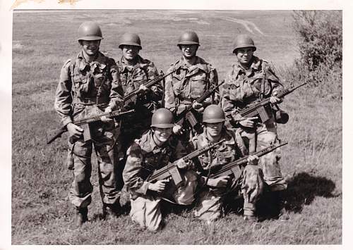 West German M1A1 helmet with JF60 interior