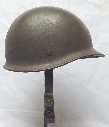 West German M1A1 helmet with JF60 interior