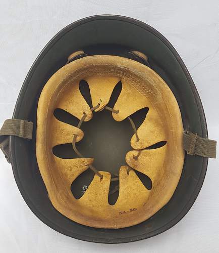 West German M1A1 helmet with JF60 interior