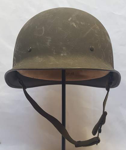 West German M1A1 helmet with JF60 interior