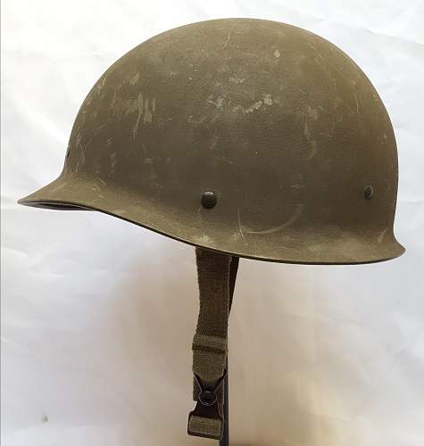 West German M1A1 helmet with JF60 interior