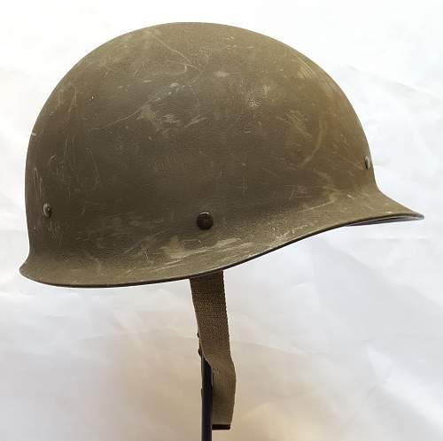 West German M1A1 helmet with JF60 interior